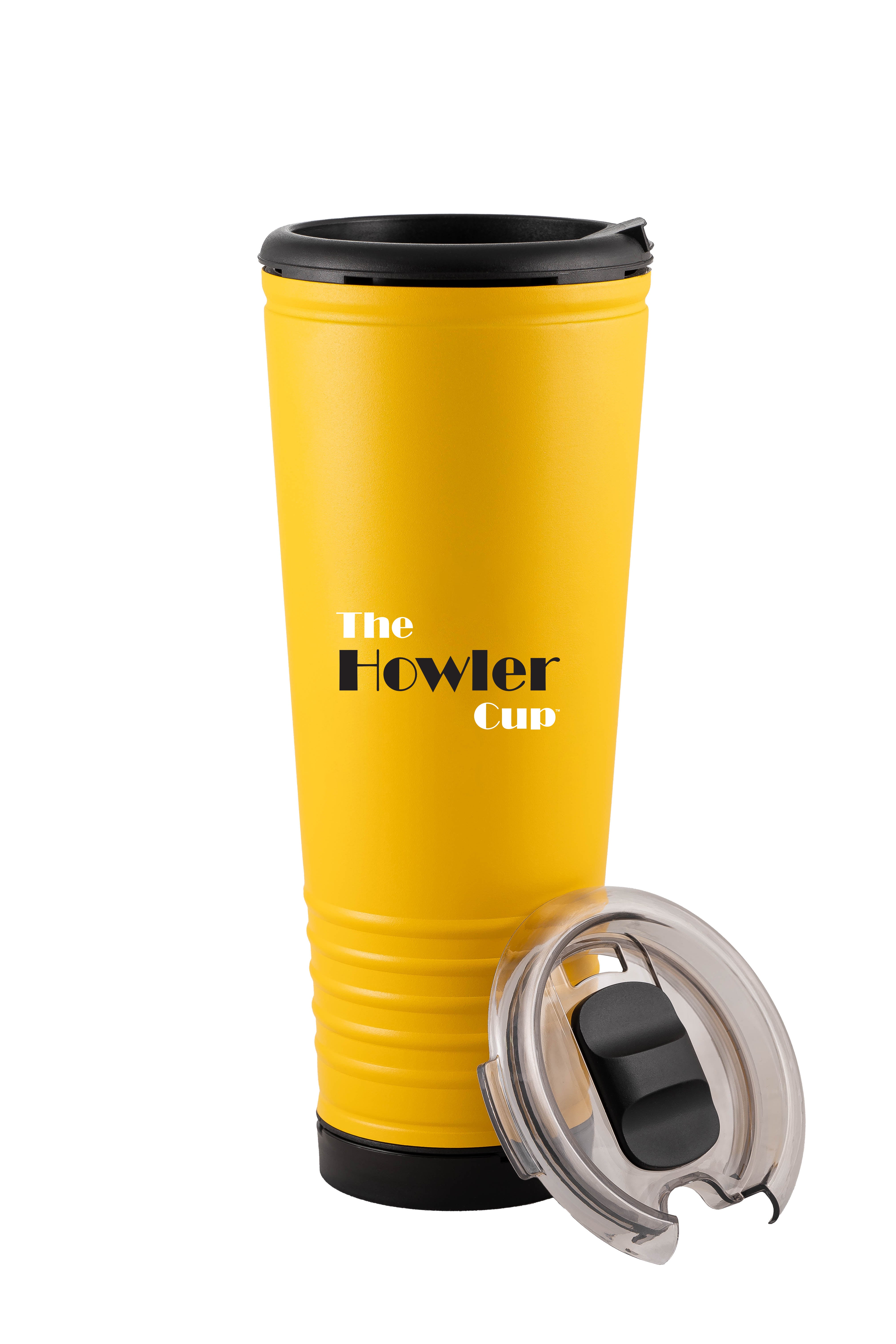 Tumbler Mug - Stainless Steel - Yellow